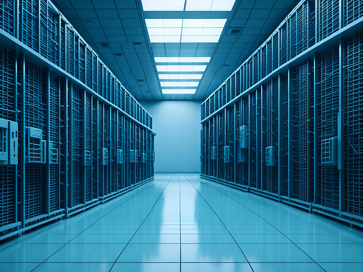 Data center server room